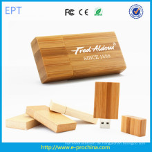 Werbeartikel Wooden USB Pendrive mit personalisiertem Logo (EW002)